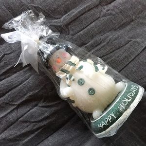 Snowman Happy Holidays candle (2006)